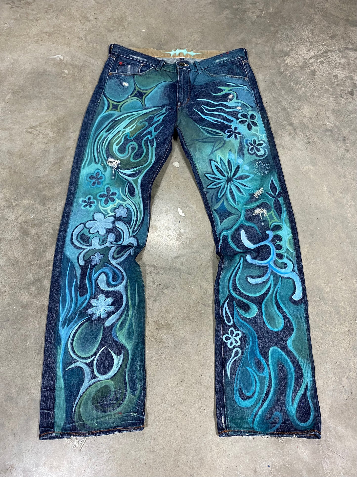 ‘Green Costello’ - 33” Waist, 34” Length