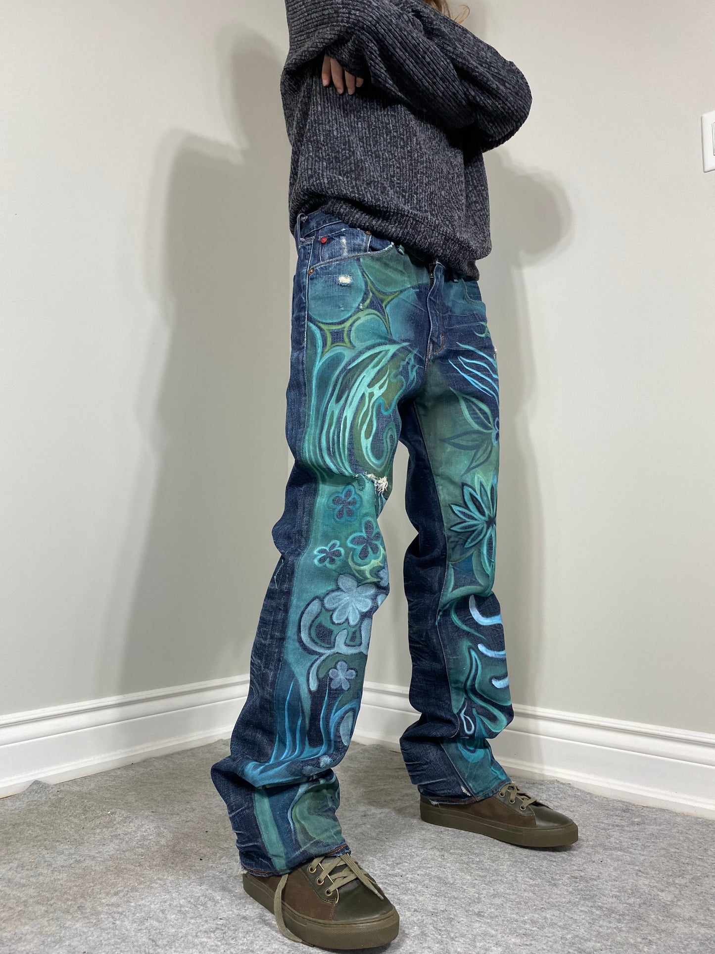 ‘Green Costello’ - 33” Waist, 34” Length