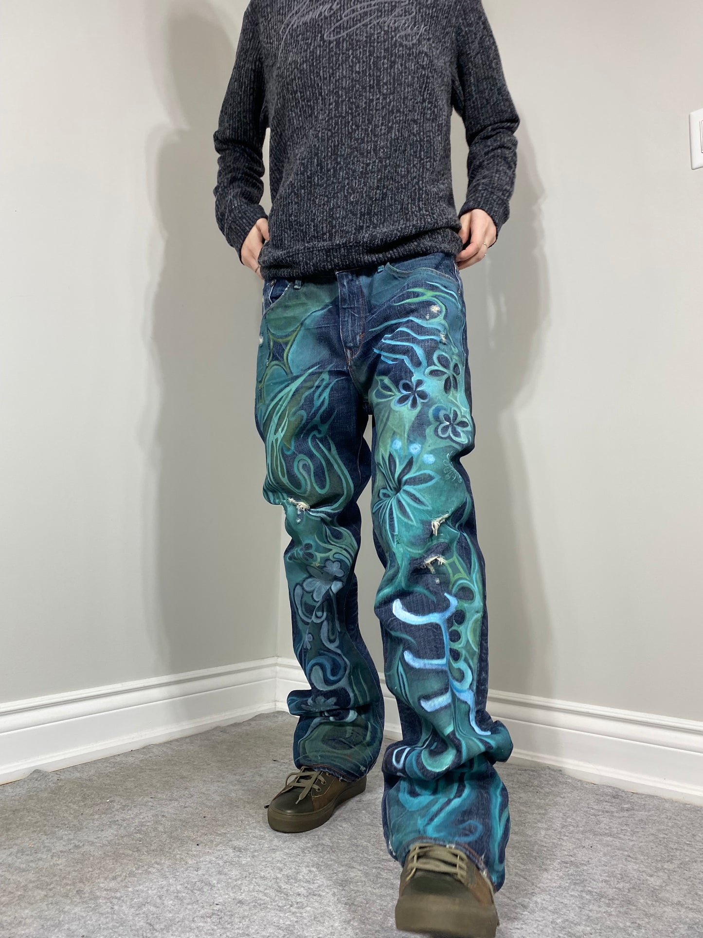 ‘Green Costello’ - 33” Waist, 34” Length