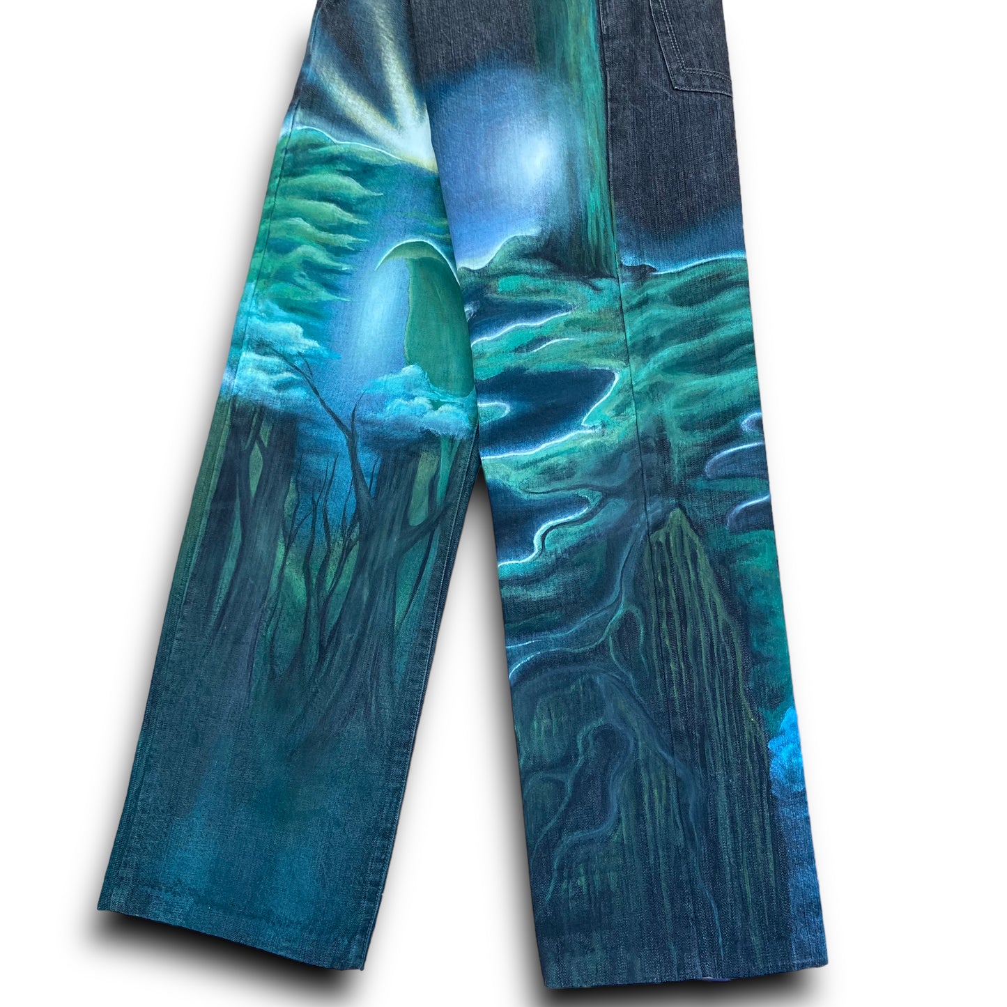 ‘Nocturnal Forest’ - 34” Waist, 30” Length