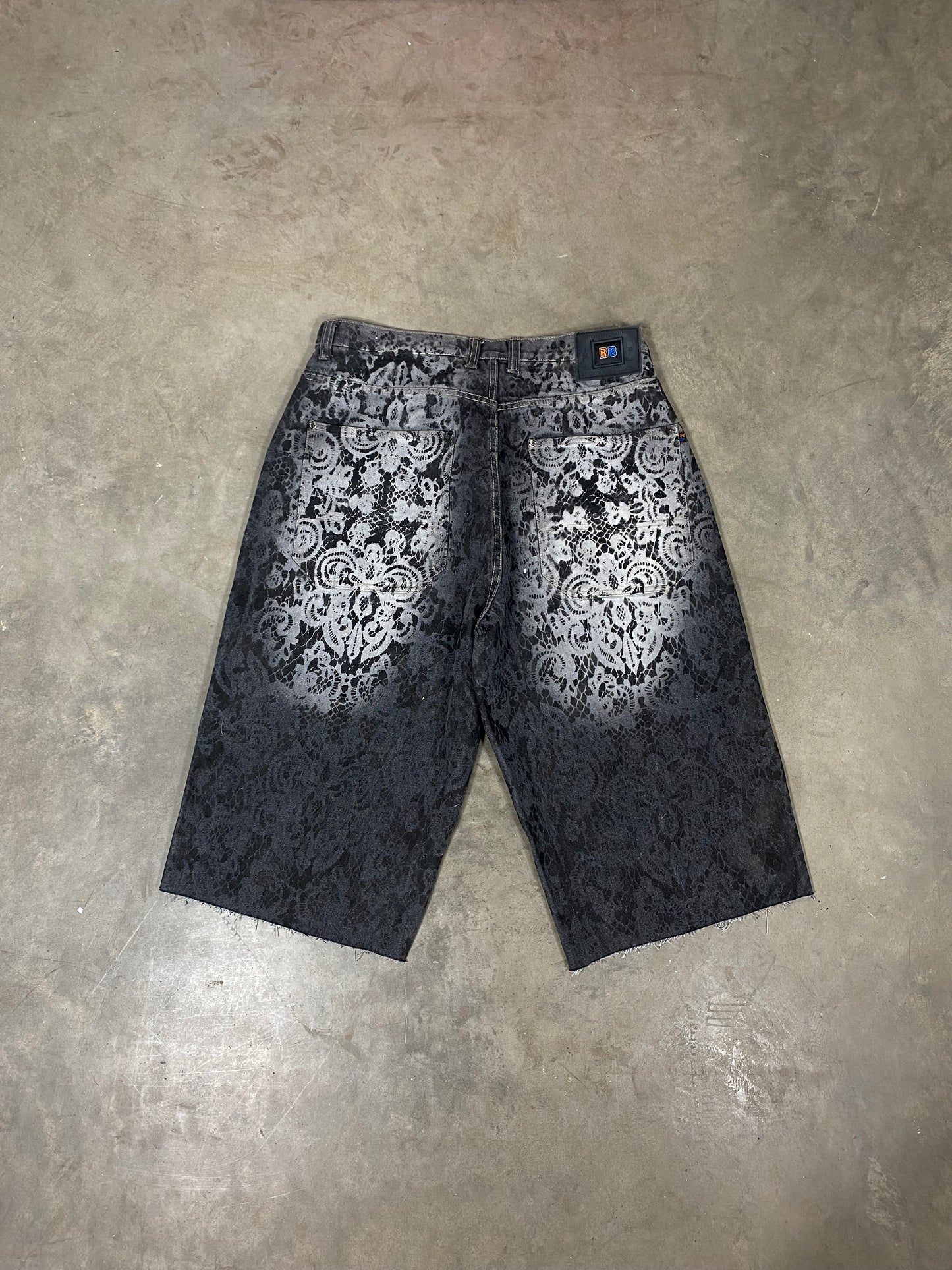 Sacred Paisley Jorts - 38” Waist