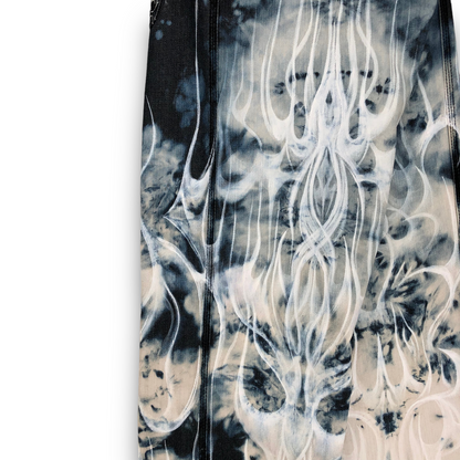 ‘Calligraphy Baggy Jeans ’- 34” Waist, 32” Length