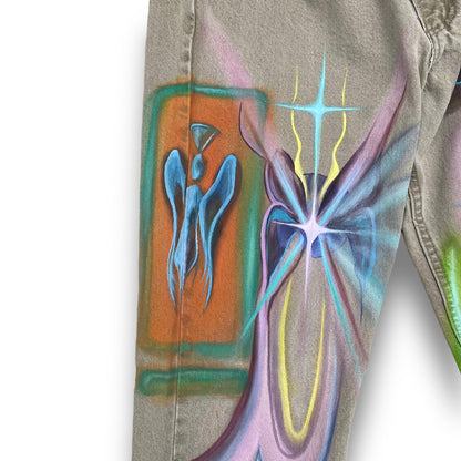 ‘Closed Eye Visuals’ - 36” Waist, 32” Length