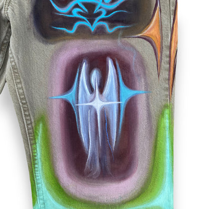 ‘Closed Eye Visuals’ - 36” Waist, 32” Length